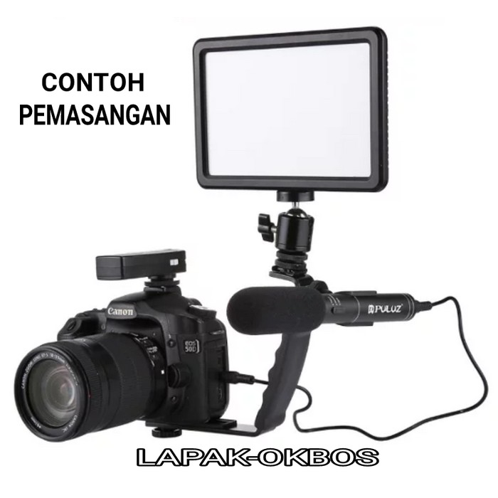 Holder Braket Bracket Grip L untuk Kamera DSLR Adjustable