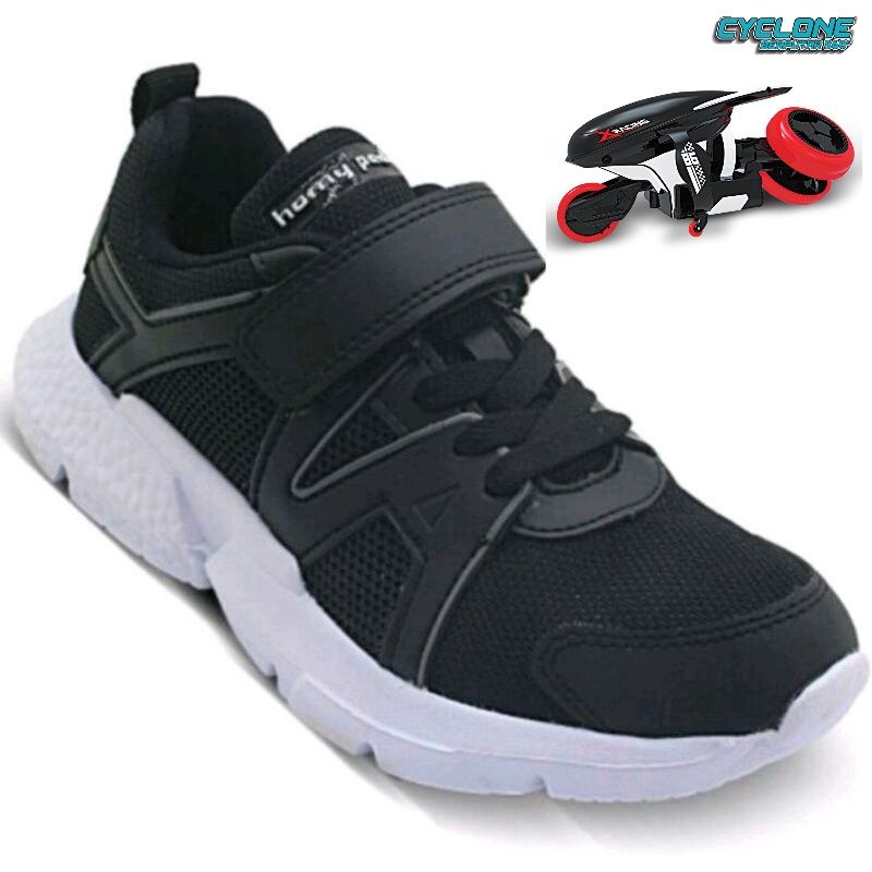 SEPATU SEKOLAH ANAK HOMYPED IMAGINE 02 BERHADIAH RC CAKRA CAR CONTROL TERBARU