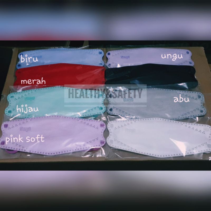 MASKER SENSI CONVEX EVO PLUSMED  PUTIH / BIRU / HITAM / ABU / PINK / UNGU / HIJAU / MERAH