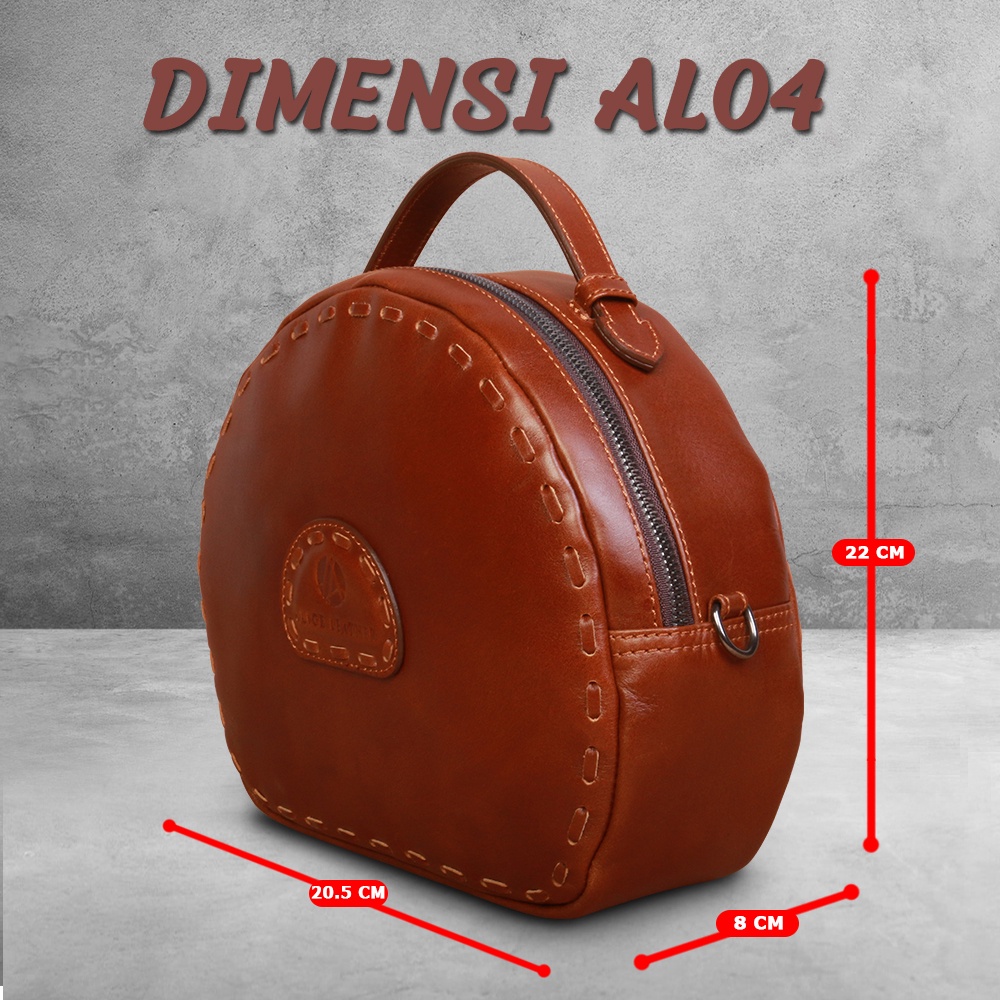 Tas Selempang Kulit Wanita Asli Multifungsi Tas Slempang Wanita Serbaguna Kulit Sapi Asli Rosetta AL04 Sling Bag Stylish BAHAN KULIT SAPI ASLI 100 % GARANSI ORIGINAL