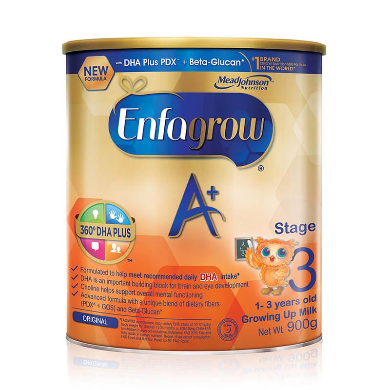 Enfagrow A Toddler Milk Powder Formula Stage 3 Original 900g Singapore Shopee Indonesia