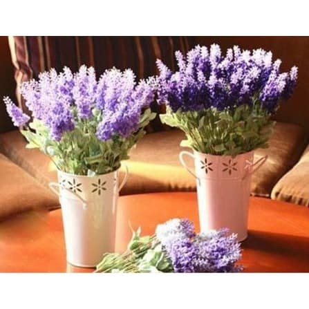 Artificial Flowert - Silk Lavender Flower (10 head)