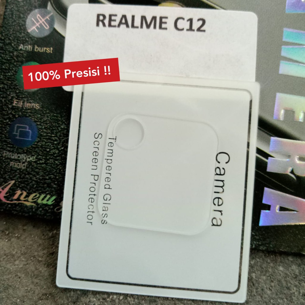 Tempered Glass Camera Realme C12 C15 Lens Protector Premium Quality