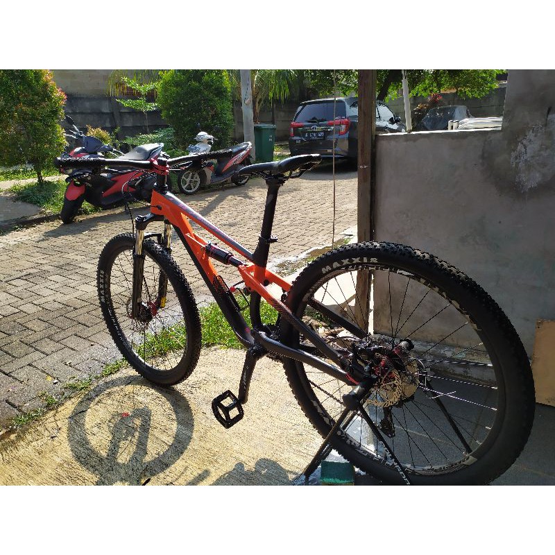 Frame Polygon D5 Orange Hitam 2020