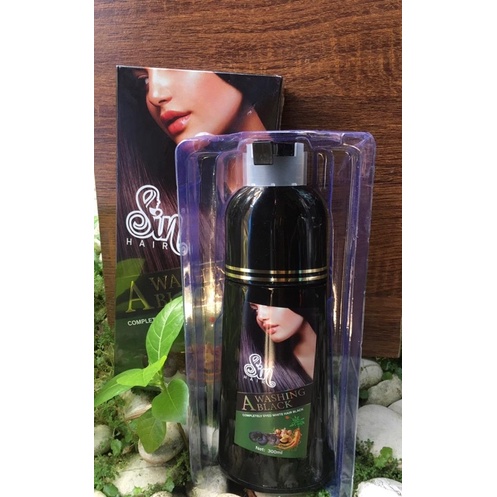 shampoo sinhair pewarna rambut alami