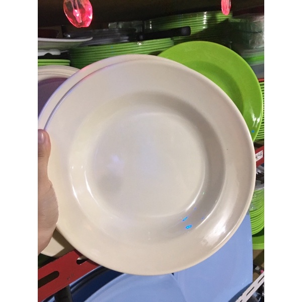 PIRING MAKAN HIAS MELAMIN 9 INCH SINGA SINGI MELAMINE WARE