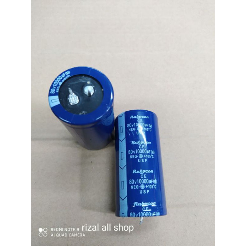 Elco 10000uf 80v rubycon