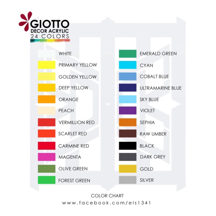 

Terlaris Giotto Decor Acrylic Paints 25 Ml - Cat Acrylic Terbatas