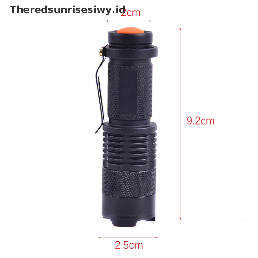 Theredsunrisesiwy.Id Senter Led Night Vision Warna Merah / Hijau / Biru Untuk Camping / Hunting