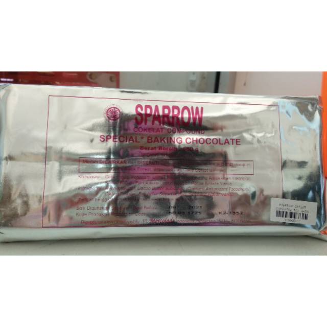 

Sparrow Coklat Compound 500 gr