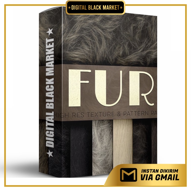 Fur Texture Pattern Pack - Photoshop &amp; Illustrator