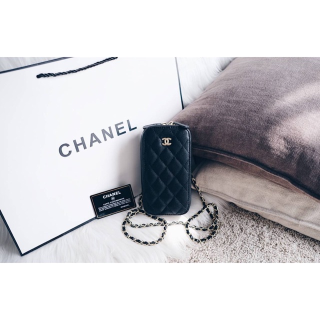 Chanel Classic Phone Pouch with Chain