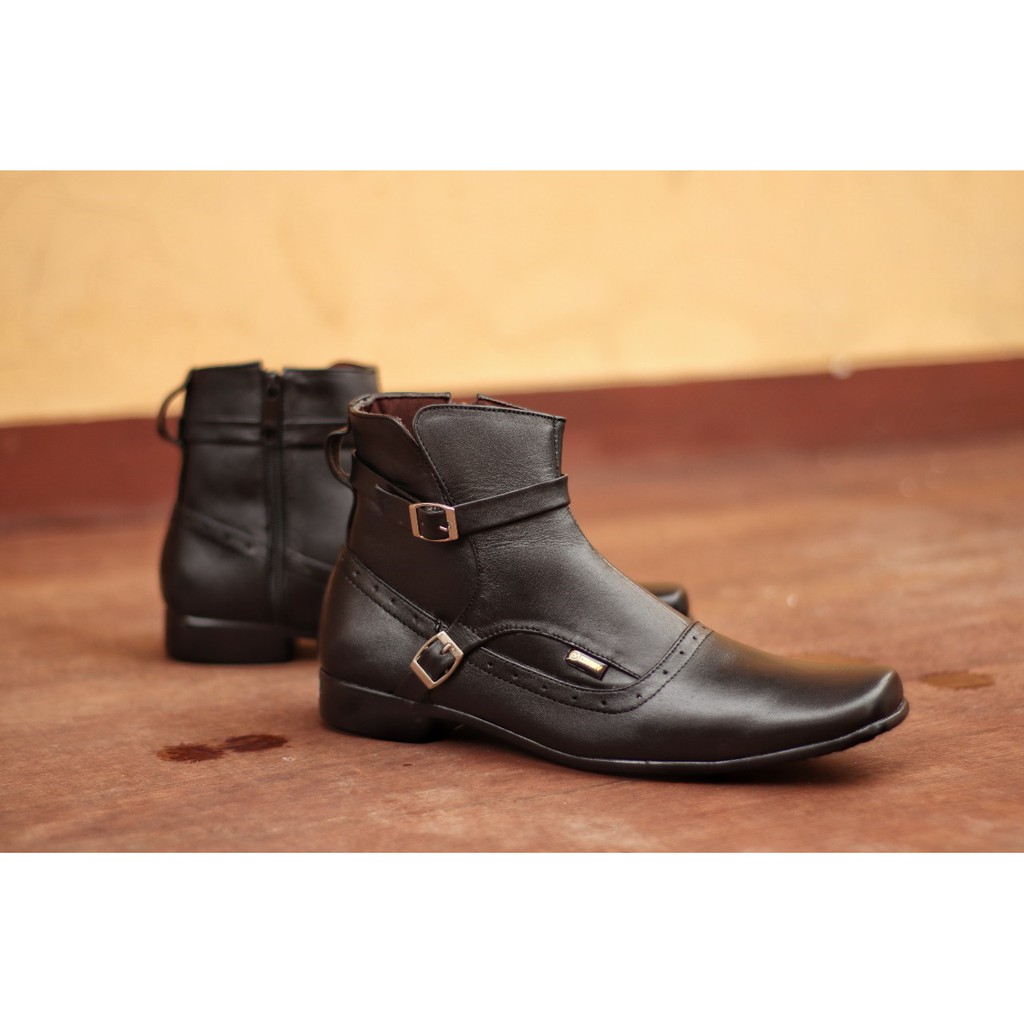 Sepatu Pria Original Cevany Paccuan High Pantofel Leather Elegant / Stylist