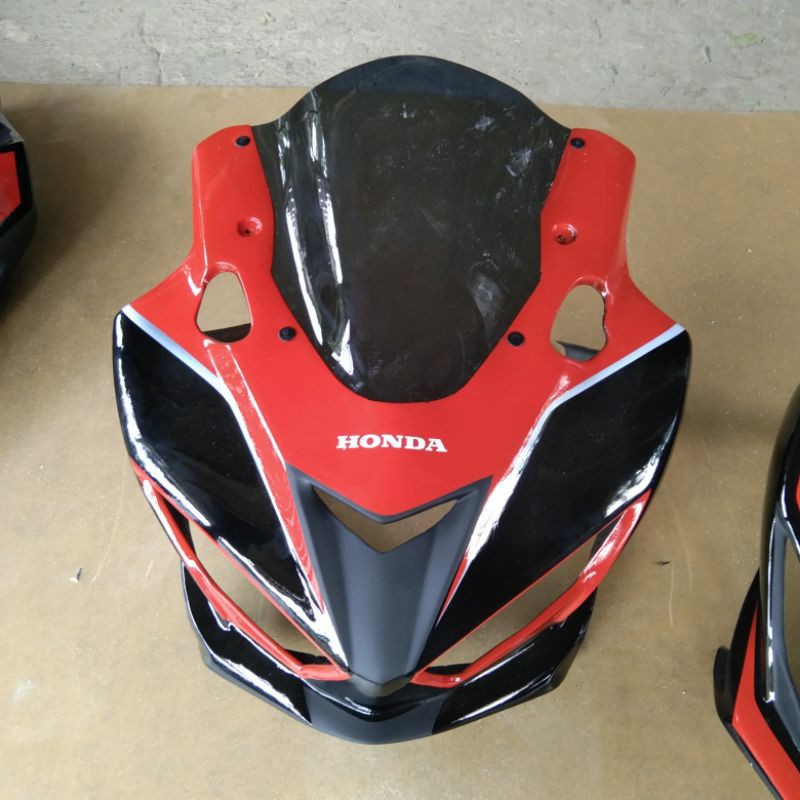 Windshield cbr 150 facelift k45g  model cbr1000 | kedok visor topeng cbr 150 r facelift k45g