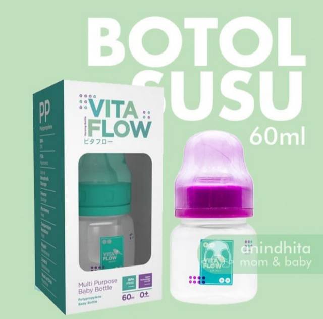 Paket Bundling Vitaflow Kantong ASIP 240ml free botol ASI Vita Flow