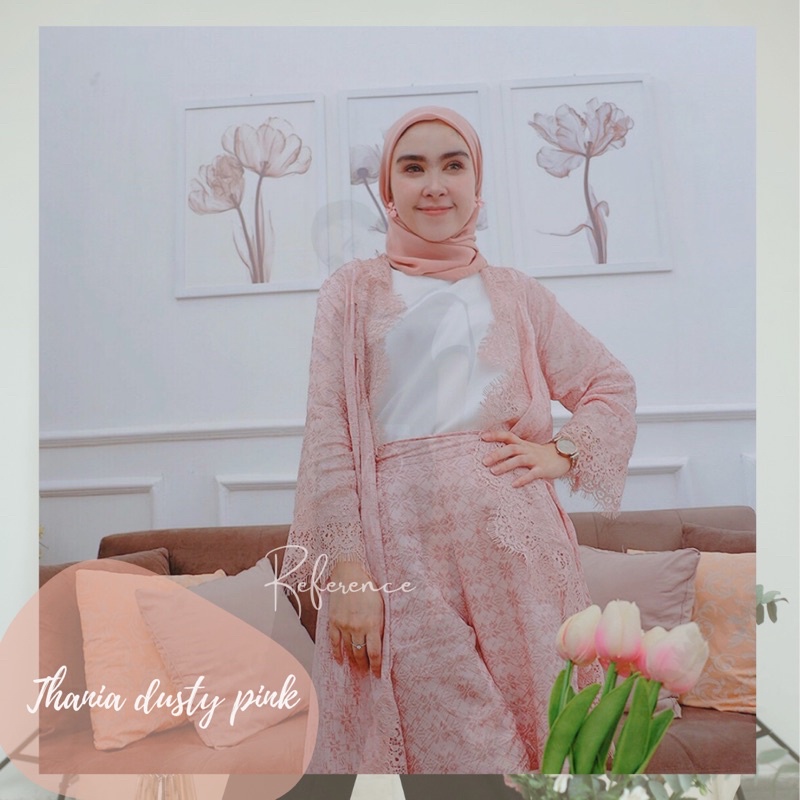 Thania Outer / Thania Set (atas bawah polos)