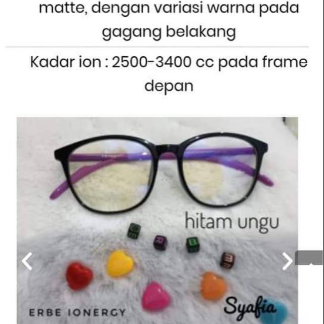 [Resmi] Kacamata Ion erbe original