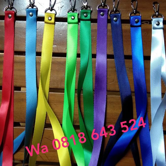 

Diskon Tali Lanyard/Tali Id card/Tali polos Diskon