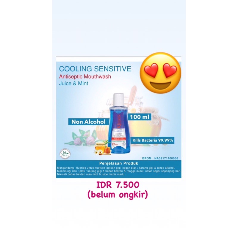 KLINSEN ANTISEPTIC MOUTHWASH