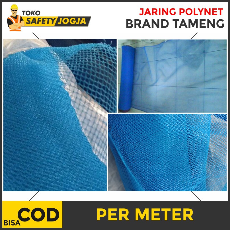 Jaring Pengaman Polynet Jaring Net Safety Konstruksi eceran-roll