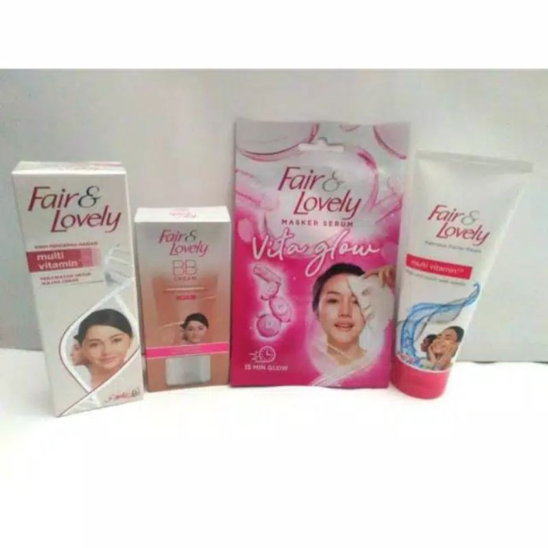 TERMURAH PAKET GLOWING FAIR AND LOVELY ORIGINAL BPOM