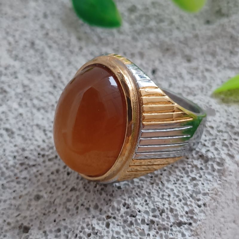 CINCIN BATU AKIK NATURAL SOLAR ACEH SUPER MEWAH