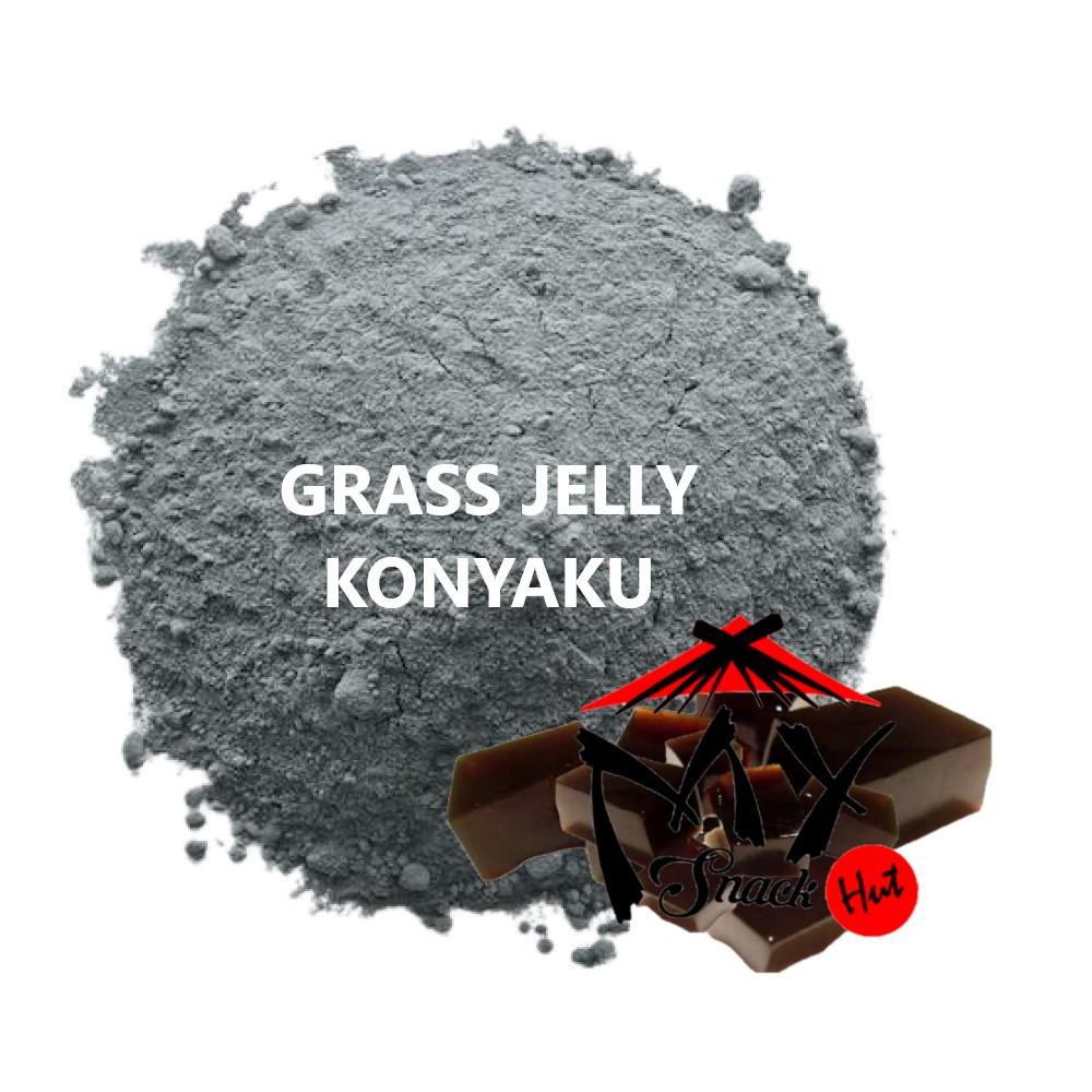 

GRASS JELLY POWDER 100GR - CINCAU HITAM BUBUK - CAO JELI SERBUK CINCAU BLACK CAU KONYAKU KONJAC LOKAL IMPORT TAIWAN Berkualitas