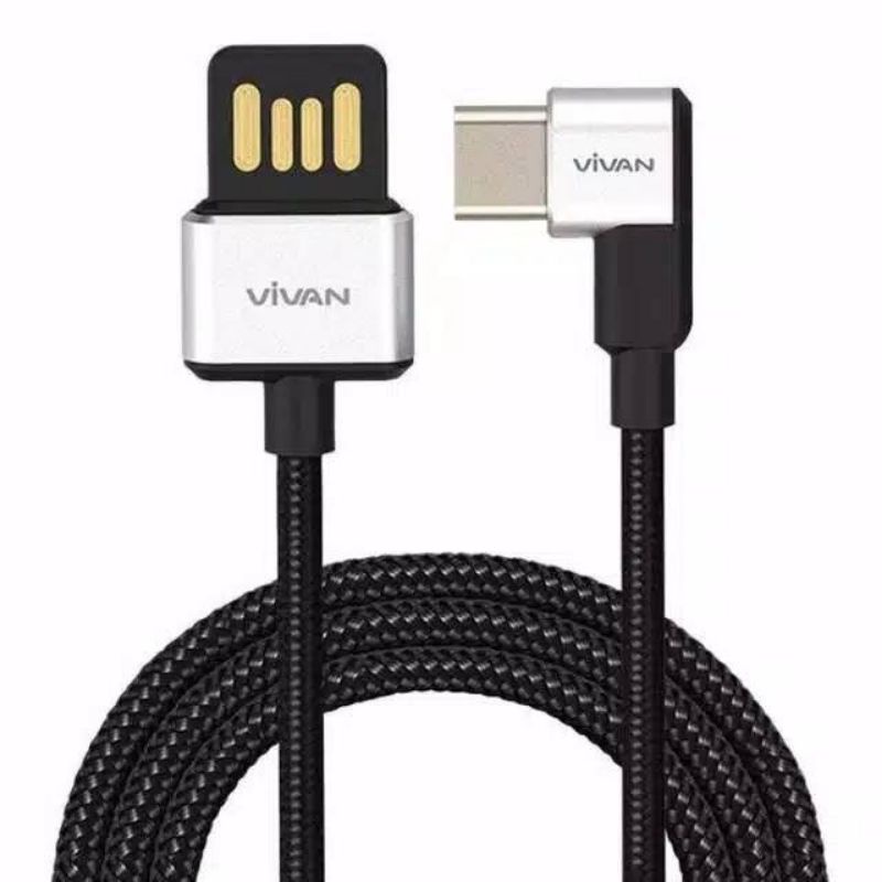 Kabel cas type C Gaming Kabel Charger Gaming Type C Vivan Original Fast Charging