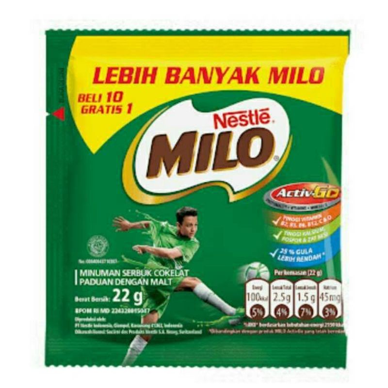 

Nestle Milo 22 gram