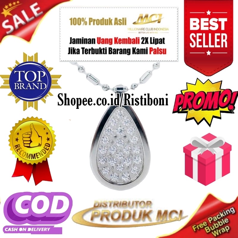 kalung aqua mci | kalung mci | kalung kesehatan mci | pendant aqua mci
