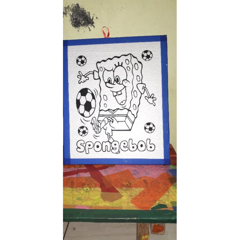 

styrogoam lukis anak