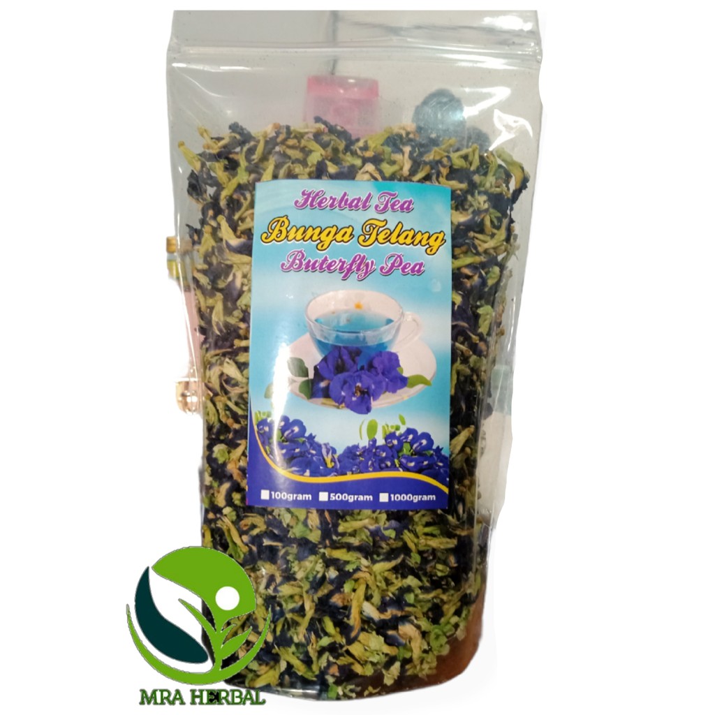 

Bunga TELANG Herbal Tea Buterfly Pea 100 gr Best Seller...!!!
