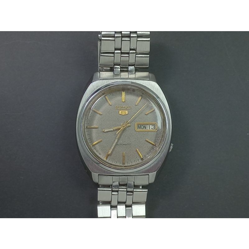 Seiko 5 Grey Dial Automatic Watch