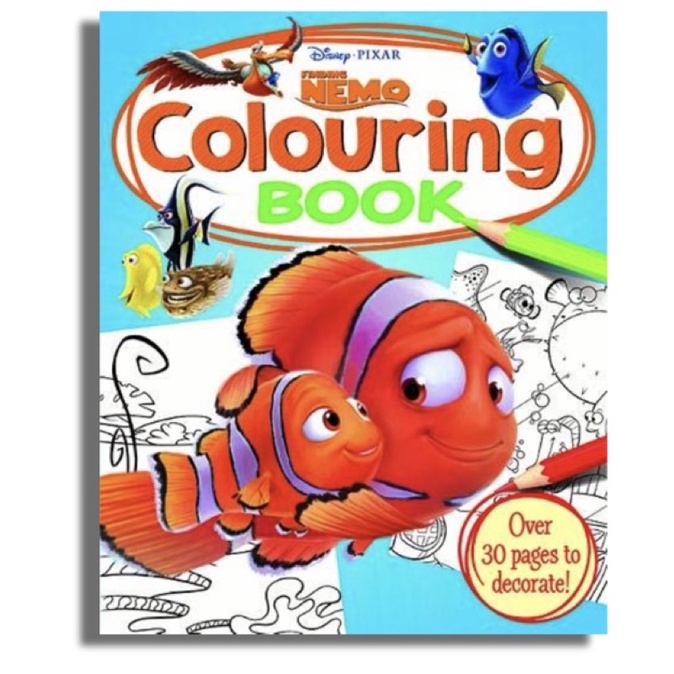 

Finding Nemo Colouring Book