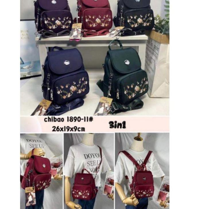 ► Tas Ransel 3 fungsi ORI Chibao 1890-11 ➭