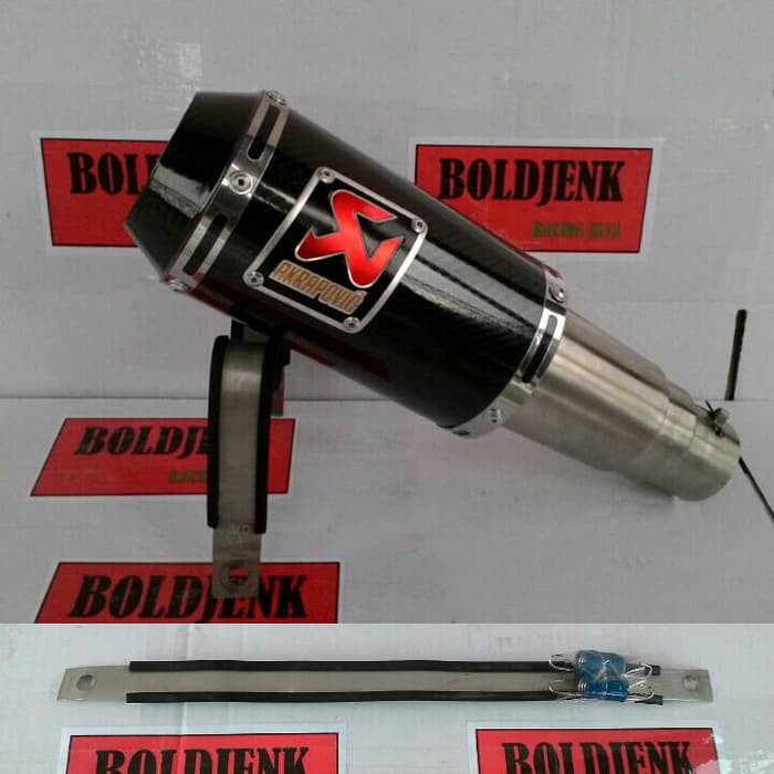 Knalpot racing AKRAPOVIC GP M1 carbonsilinser