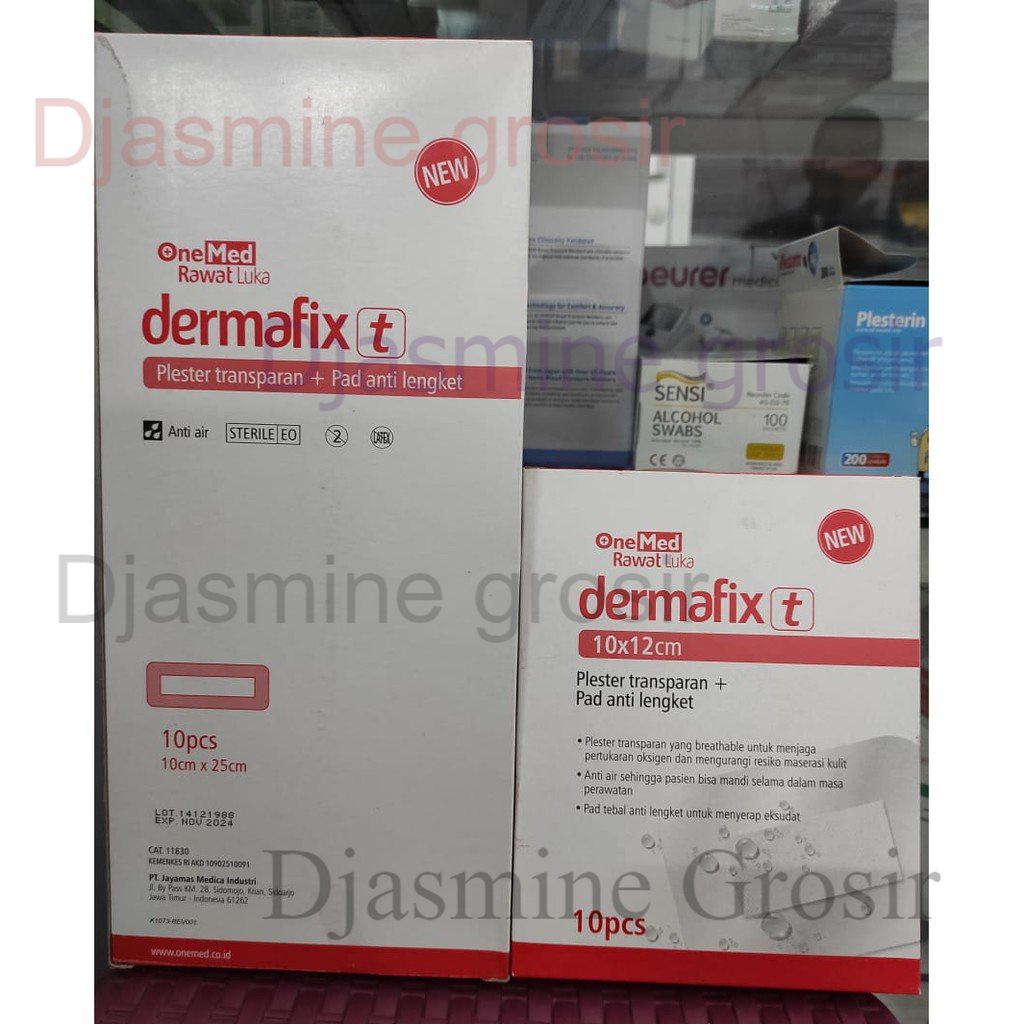 Plester Dermafix Anti Air/ Plester Dermafix Plester Transparant