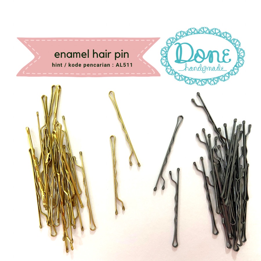 done handymade accesories hair pin handmade jepit rambut lapis AL511