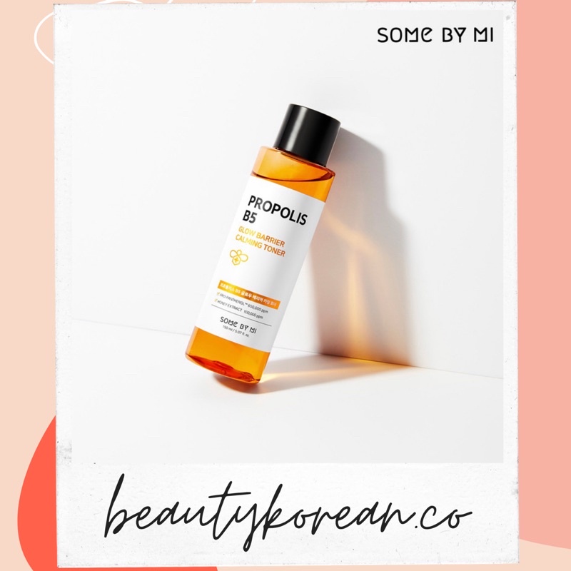 SOMEBYMI Propolis B5 glow barrier calming toner / Some by mi