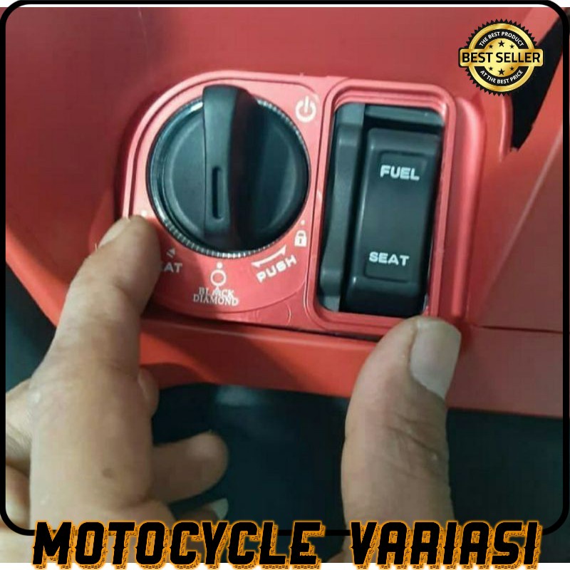 Cover kontak honda ADV PCX Vario black diamond