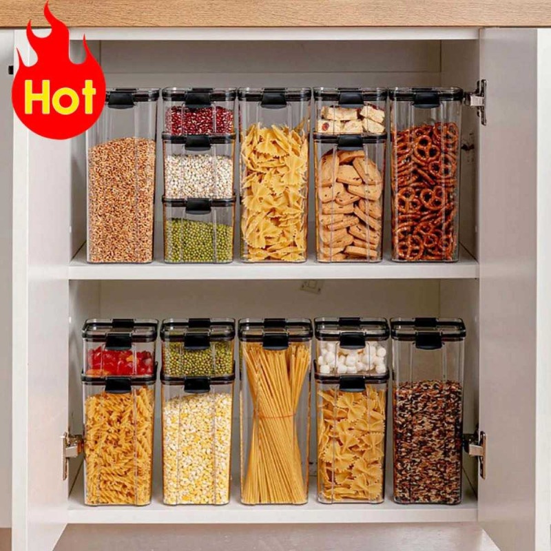 Toples  Plastik Wadah Penyimpanan Makanan Food Storage Container 700ml