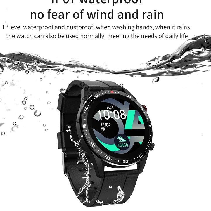 Jangan Ketinggalan order..  Aolon smartwatch sport Fitness Tracker Smart Watch Mile R Stainless Stee