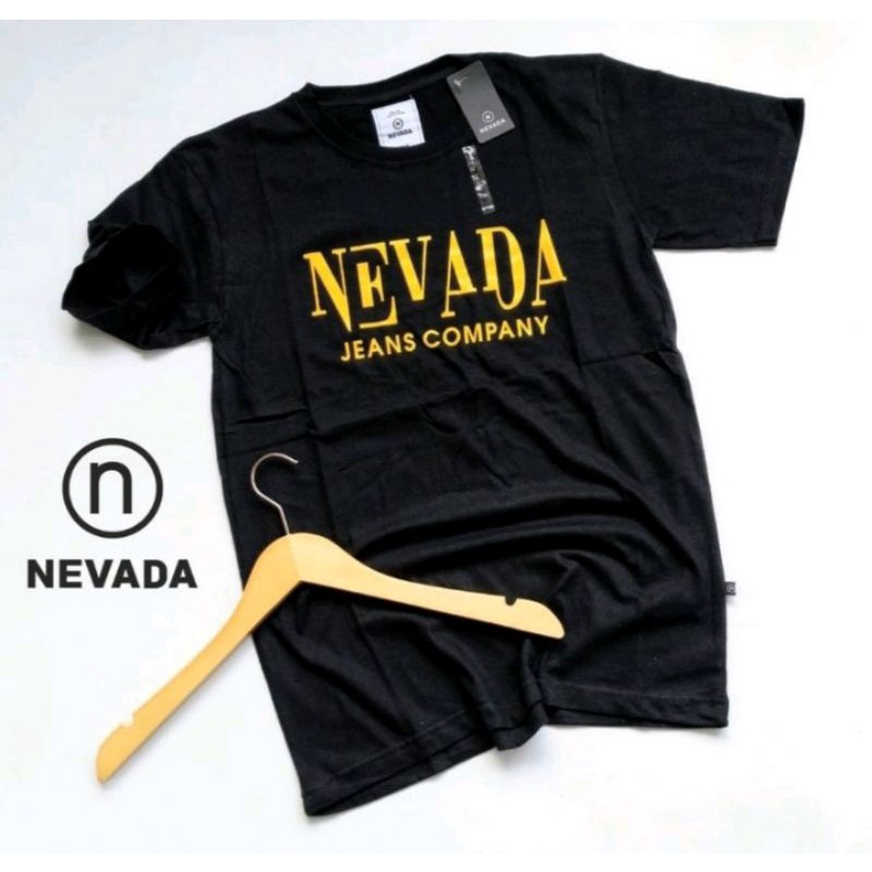 kaos Nevada cowok premium terbaru kaos cowok model kekenian kaos Nevada original