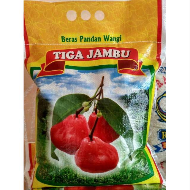 Beras Cap Tiga Jambu 10kg Indonesia