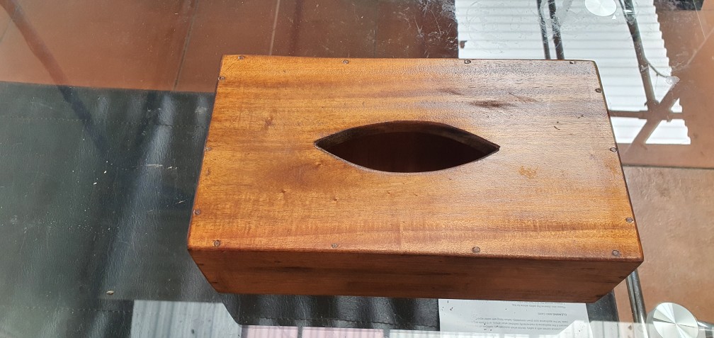 Walnut Tissue Box || Tisu Box Kayu || Tempat Tisu Kotak Tisyue
