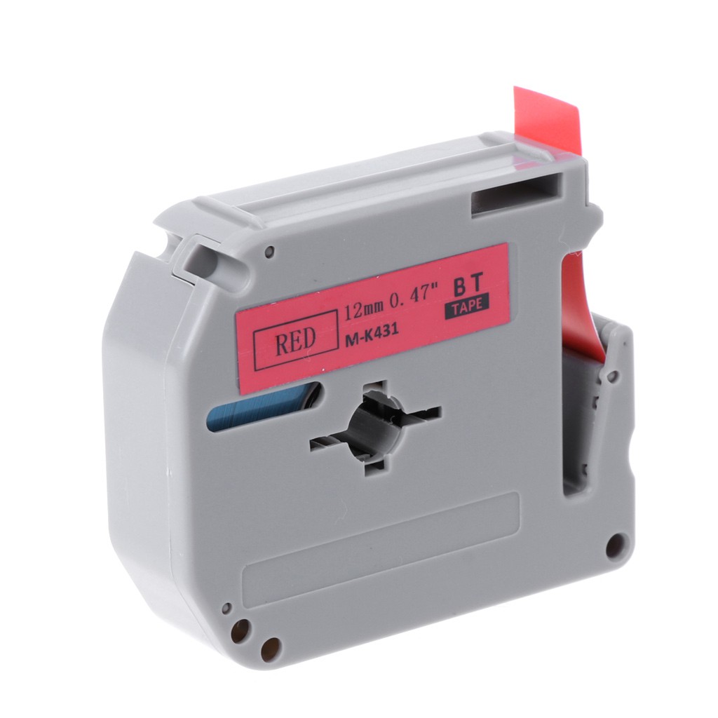 Label Tape Printer 12mm Lebar MK Series untuk Brother P-Touch Label Maker