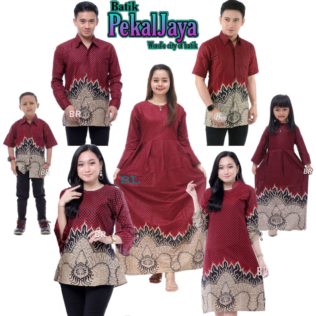 Maura Couple - Sania Ruffle Batik Couple Ori Ndoro Jowi Dnt Garansi Termurah Shopee - Batik Couple