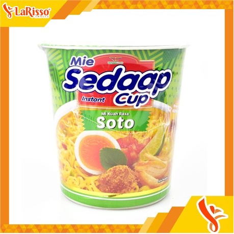 

MIE SEDAAP CUP KUAH RASA SOTO 81GR