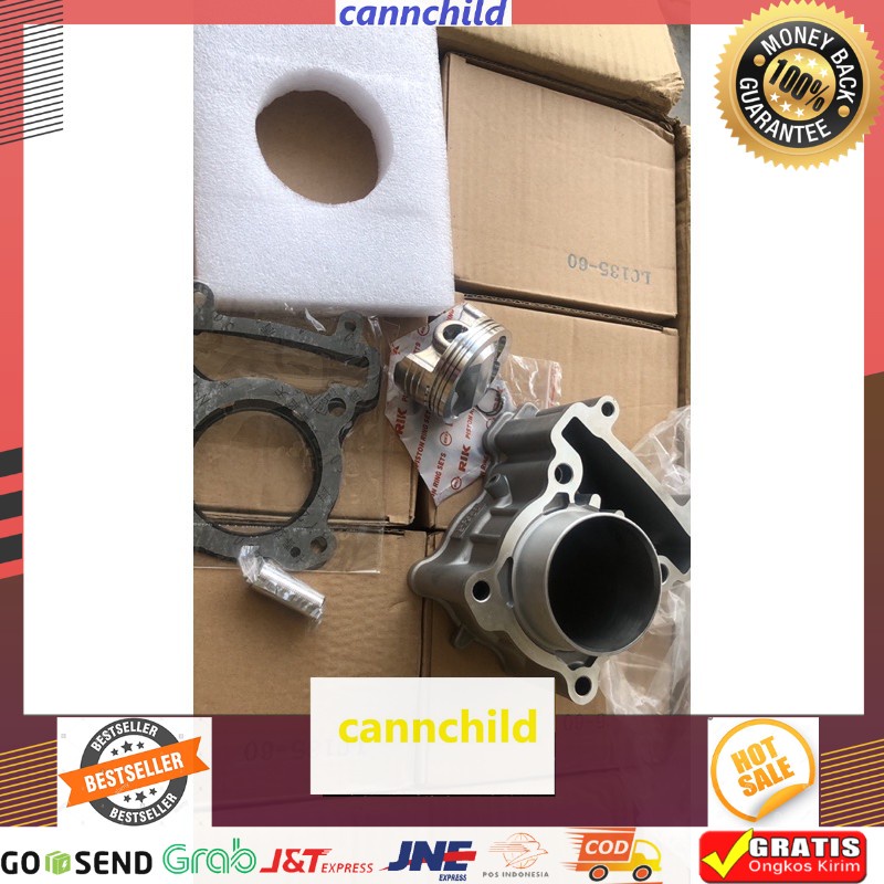 blok set bore up cylinder blok jupiter mx/vixion old 60mm not moto1 kawahara [Termurah]