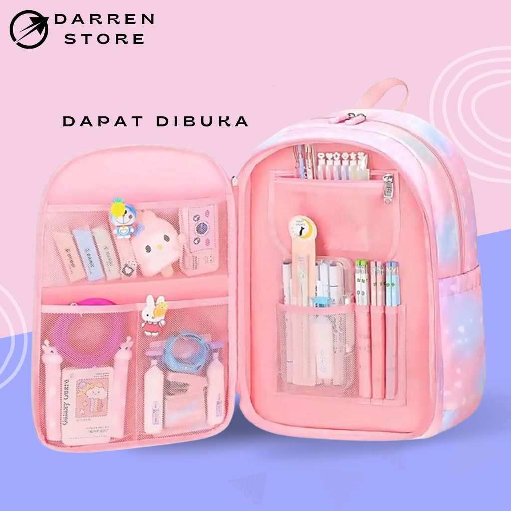 Tas Sekolah Anak Perempuan SD DS-R8002 Tas Anak Perempuan SD